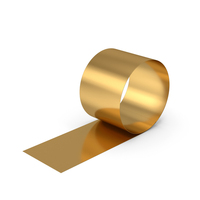 Gold Roll Sheet PNG & PSD Images
