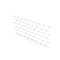 White Barbed Wire PNG & PSD Images