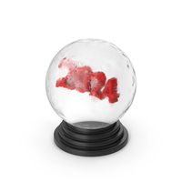 2024 Ice Globe PNG & PSD Images