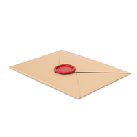 Sealed Letter Envelope PNG & PSD Images