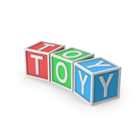 Colored Letter Cubes PNG & PSD Images