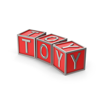 Toy Letter Cubes PNG & PSD Images