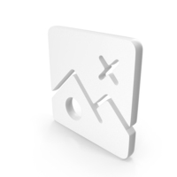 White Delete Image Icon PNG & PSD Images