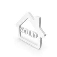 White House Sold Icon PNG & PSD Images