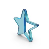 Glass Half Filled Star Symbol PNG & PSD Images
