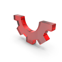 Half Gear Symbol PNG & PSD Images