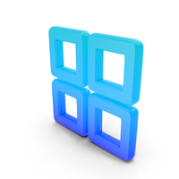 Grid Menu Symbol PNG & PSD Images