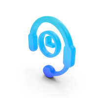 Headphone With Clock Symbol PNG & PSD Images