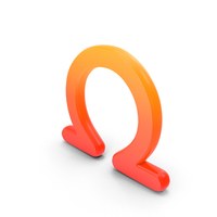 Omega Symbol PNG & PSD Images