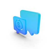 Speech Bubble With Dollar Sign PNG & PSD Images