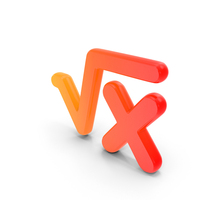 Square Root Symbol Glo PNG & PSD Images