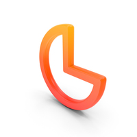Three Quarter Circle Symbol PNG & PSD Images