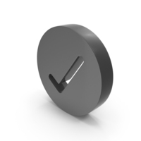 Check Tick Mark Coin PNG & PSD Images