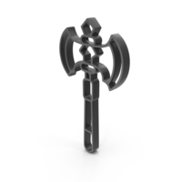 Double Axe Weapon PNG & PSD Images