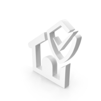 Secure Shield Tick Home Icon PNG & PSD Images