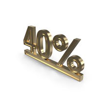 40% Symbol PNG & PSD Images