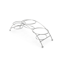 Silver Kitchen Pot Stand PNG & PSD Images