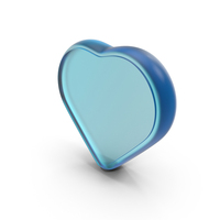 Glass Heart Symbol PNG & PSD Images