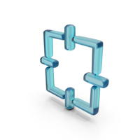 Glass Square Target Symbol PNG & PSD Images