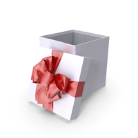 Gift Box White PNG & PSD Images