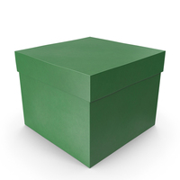 Gift Box Green PNG & PSD Images