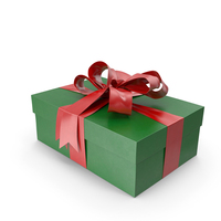 Gift Box Green PNG & PSD Images