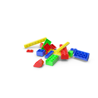 Lego Bricks Set PNG & PSD Images