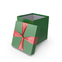 Gift Box Green PNG & PSD Images