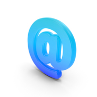 Email At Symbol Glo PNG & PSD Images