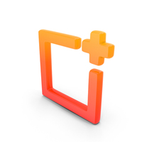 Add File Symbol PNG & PSD Images