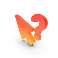 Help Cursor Symbol Glo PNG & PSD Images