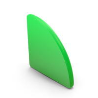 Quarter Shape Symbol Glo PNG & PSD Images