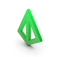 Triangular Pyramid Symbol Glo PNG & PSD Images