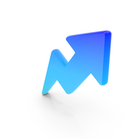 Zigzag Arrow Symbol PNG & PSD Images