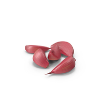Five Garlic Cloves Red PNG & PSD Images