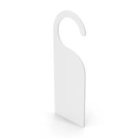 Hotel Room Door Hanging Tag PNG & PSD Images