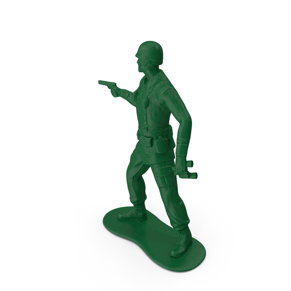 Green Plastic Toy Soldier Binoculars Pistol PNG & PSD Images