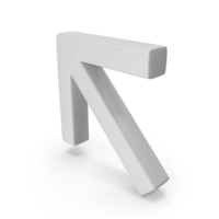 Grey Arrow Up Left PNG & PSD Images