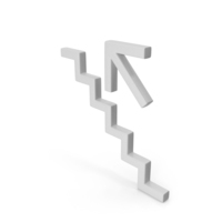 Grey Stairs Up Left PNG & PSD Images