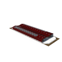 Modern Dairy Farm Shed Red PNG & PSD Images