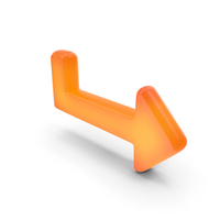 Angled Arrow Symbol PNG & PSD Images