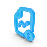 Financial Analysis Document Symbol PNG & PSD Images