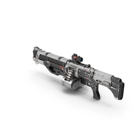 Used Sci Fi Machine Gun PNG & PSD Images