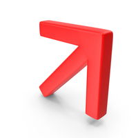 Red Arrow Up Right PNG & PSD Images