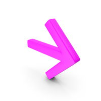 Violet Arrow Right PNG & PSD Images