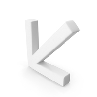 White Down Left Arrow PNG & PSD Images