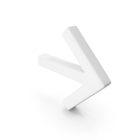 White Right Arrow PNG & PSD Images