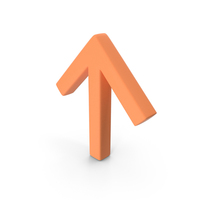 Bronze Arrow Up PNG & PSD Images
