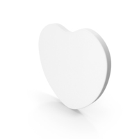 White Heart PNG & PSD Images