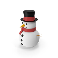 Christmas Snowman PNG & PSD Images